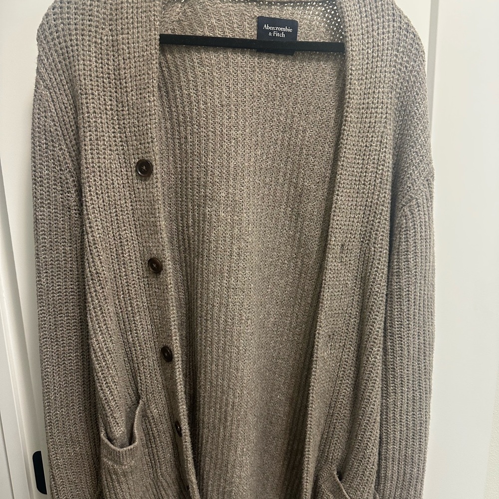 Abercrombie & Fitch Textured Knit Sweater – Men’s Large